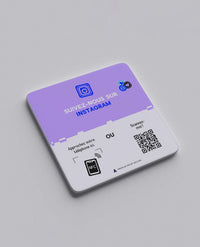 Plaque QR Code Instagram
