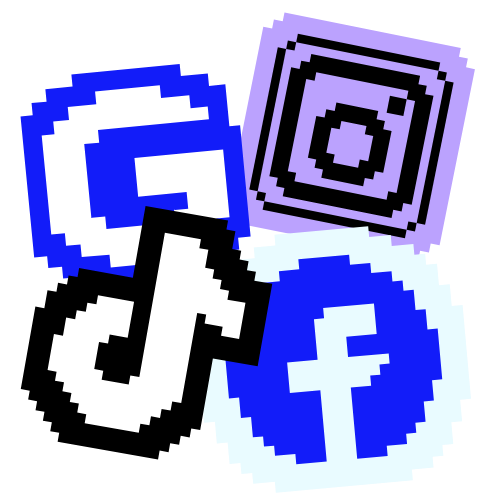 Compatible Google, Instagram, Facebook, TikTok